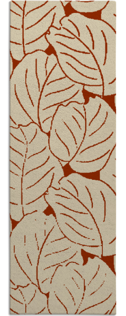 collected leaves rug - item 226992