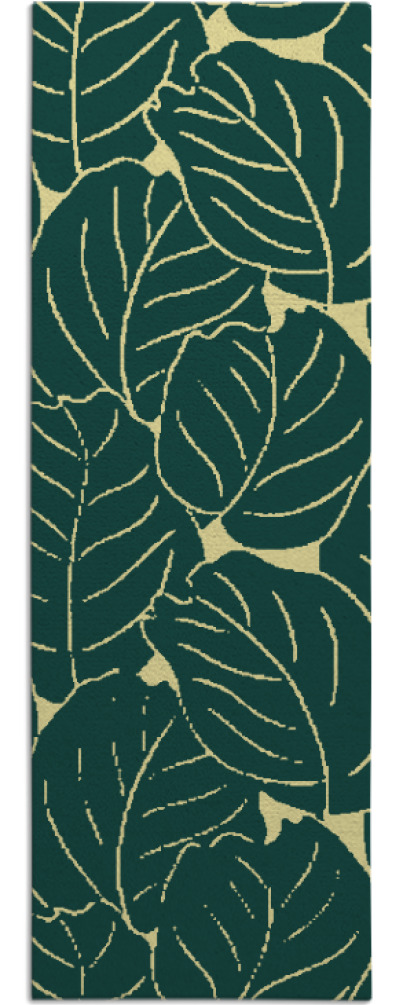 collected leaves rug - item 226998