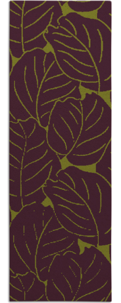 collected leaves rug - item 227021