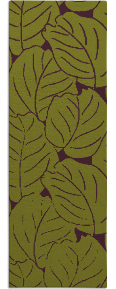 collected leaves rug - item 227022
