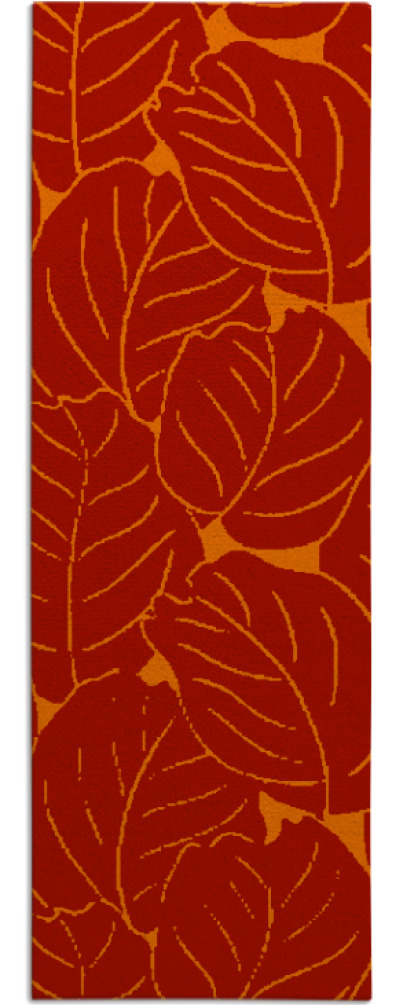 collected leaves rug - item 227037