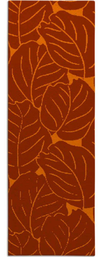 collected leaves rug - item 227049