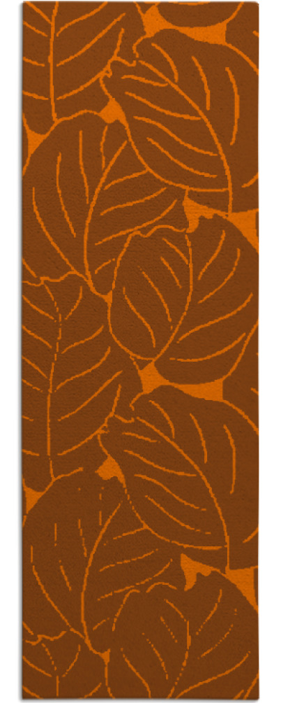 collected leaves rug - item 227051