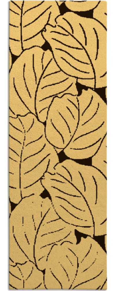 collected leaves rug - item 227091