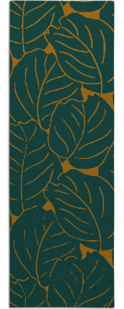 collected leaves rug - item 227099