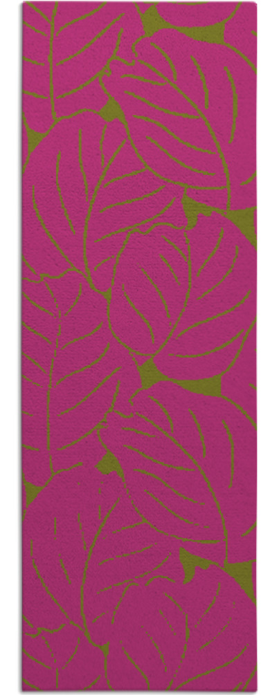 collected leaves rug - item 227122