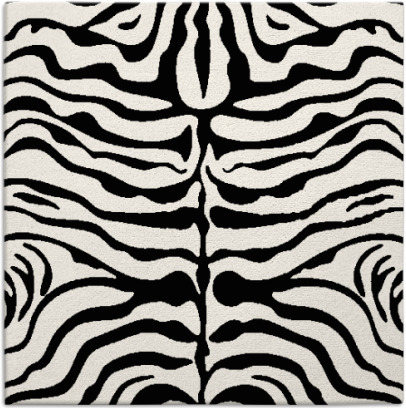 flatten zebra rug - item 274670