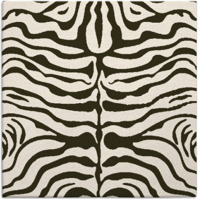 flatten zebra rug - item 274843