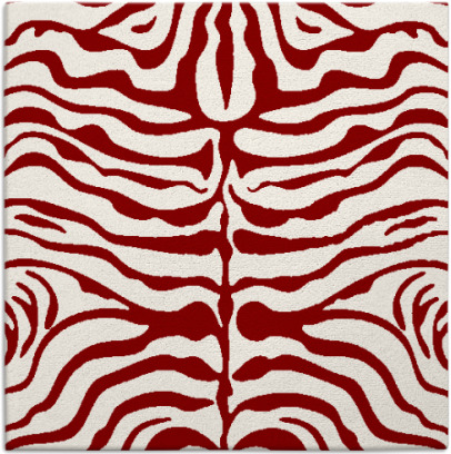 flatten zebra rug - item 274860