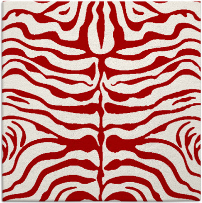 flatten zebra rug - item 274906