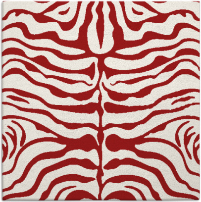 flatten zebra rug - item 274914