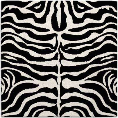 flatten zebra rug - item 274938