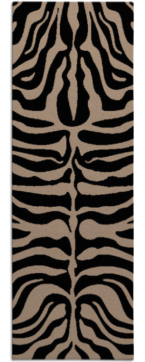Flatten Zebra Rug