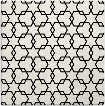 hexstar rug - item 308110