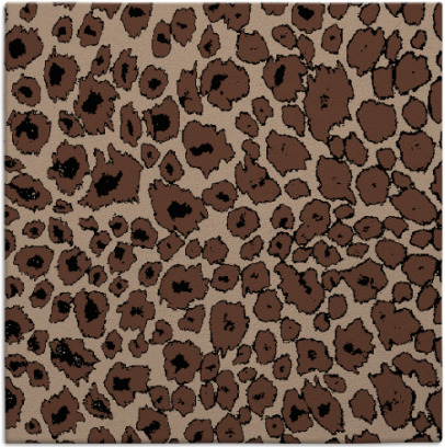 leopard rug - item 630203