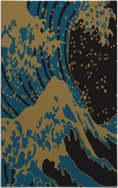 midnight surf rug - item 650270