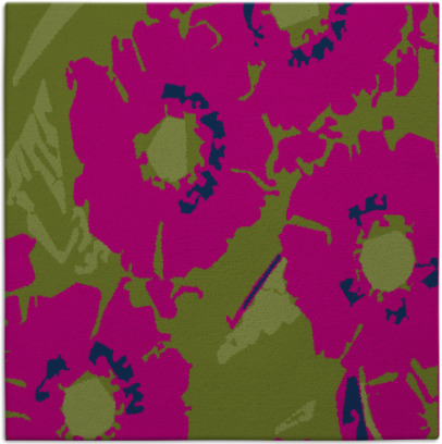 popping poppy rug - item 675983