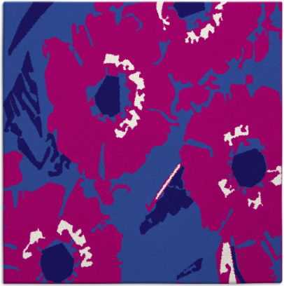 popping poppy rug - item 676049