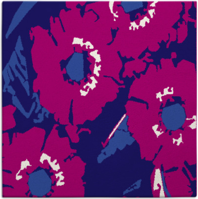 popping poppy rug - item 676050