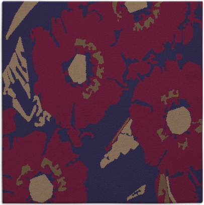 popping poppy rug - item 676053