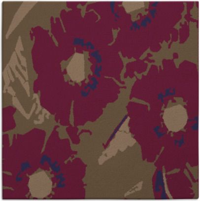 popping poppy rug - item 676055