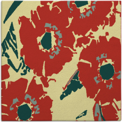 popping poppy rug - item 676149