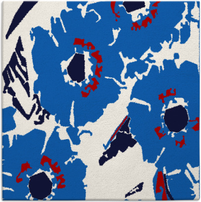 popping poppy rug - item 676188