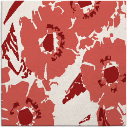 popping poppy rug - item 676194