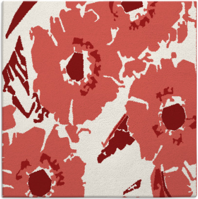 popping poppy rug - item 676196