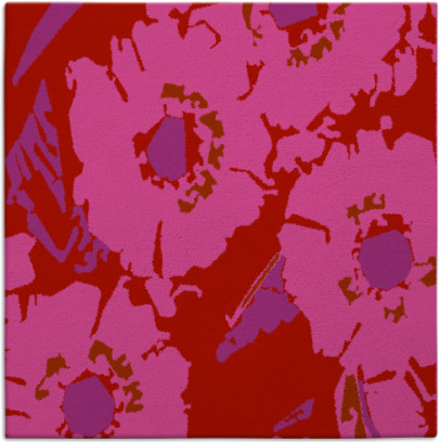 popping poppy rug - item 676197