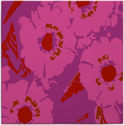 popping poppy rug - item 676198