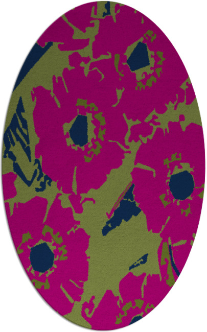 popping poppy rug - item 676334