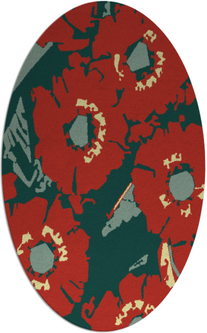 popping poppy rug - item 676504
