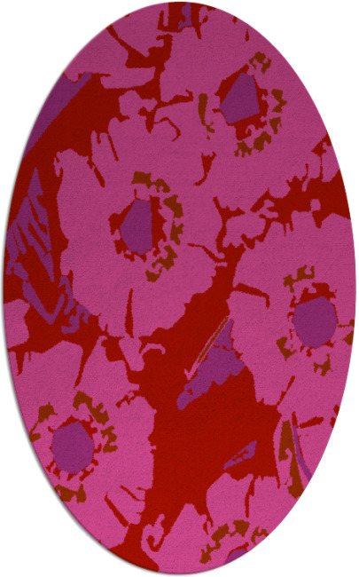 popping poppy rug - item 676549