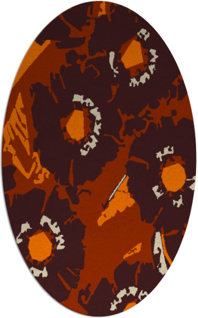 popping poppy rug - item 676615