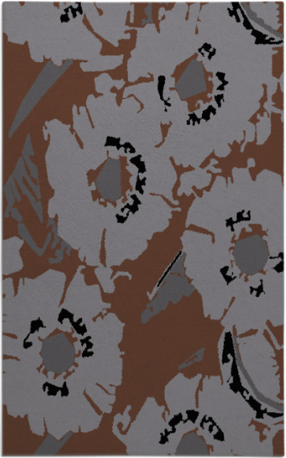 popping poppy rug - item 676659