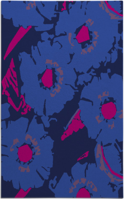 popping poppy rug - item 676677