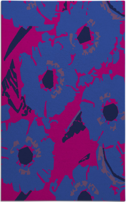 popping poppy rug - item 676678