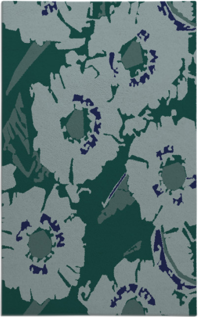 popping poppy rug - item 676683