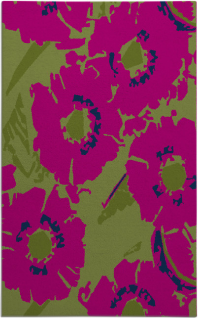 popping poppy rug - item 676688