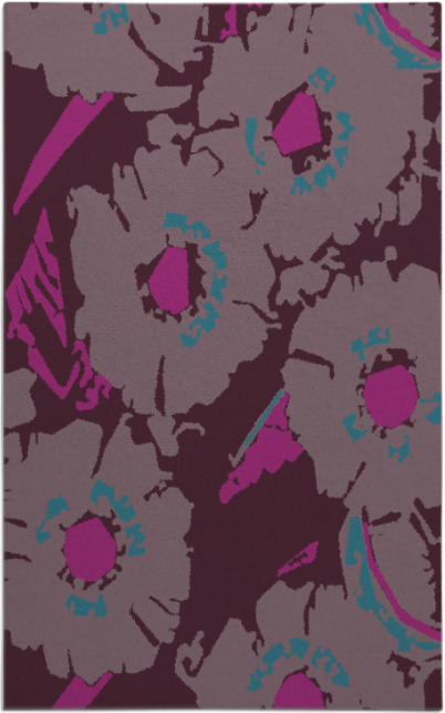 popping poppy rug - item 676715