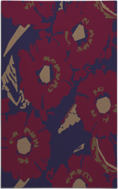 popping poppy rug - item 676757