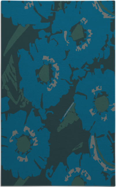 popping poppy rug - item 676780