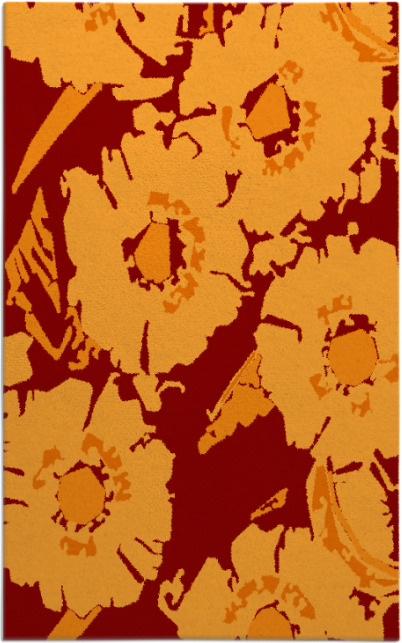 popping poppy rug - item 676840