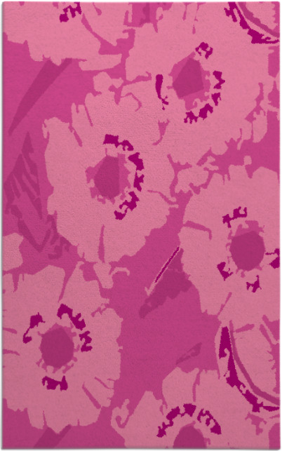 popping poppy rug - item 676860