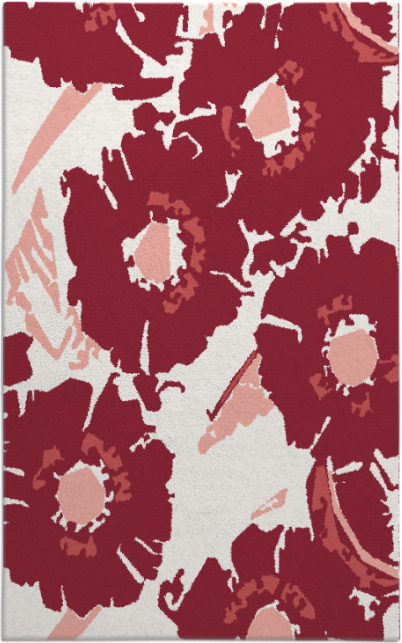 popping poppy rug - item 676870