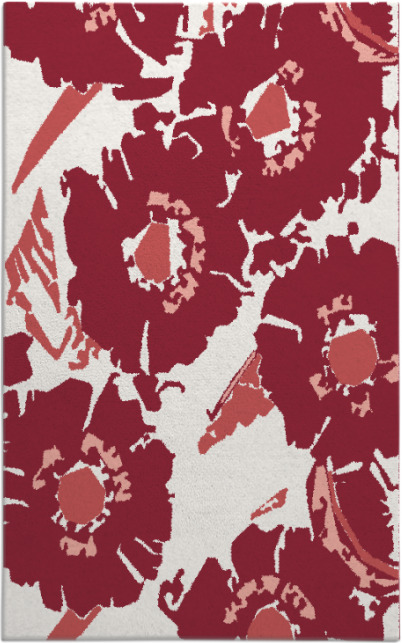 popping poppy rug - item 676872