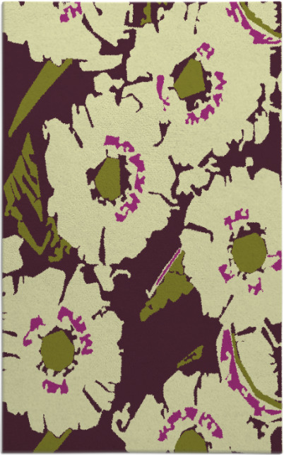 popping poppy rug - item 676877