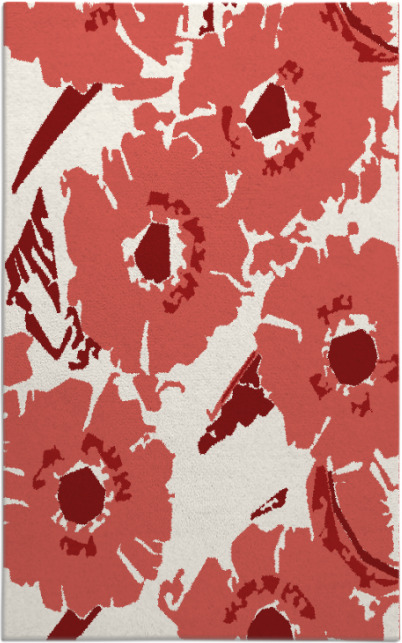 popping poppy rug - item 676900