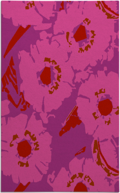 popping poppy rug - item 676902